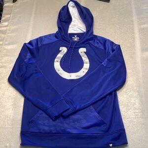 Fanatics Indianapolis Colts NFL Royal Blue Hoodie with White Logo